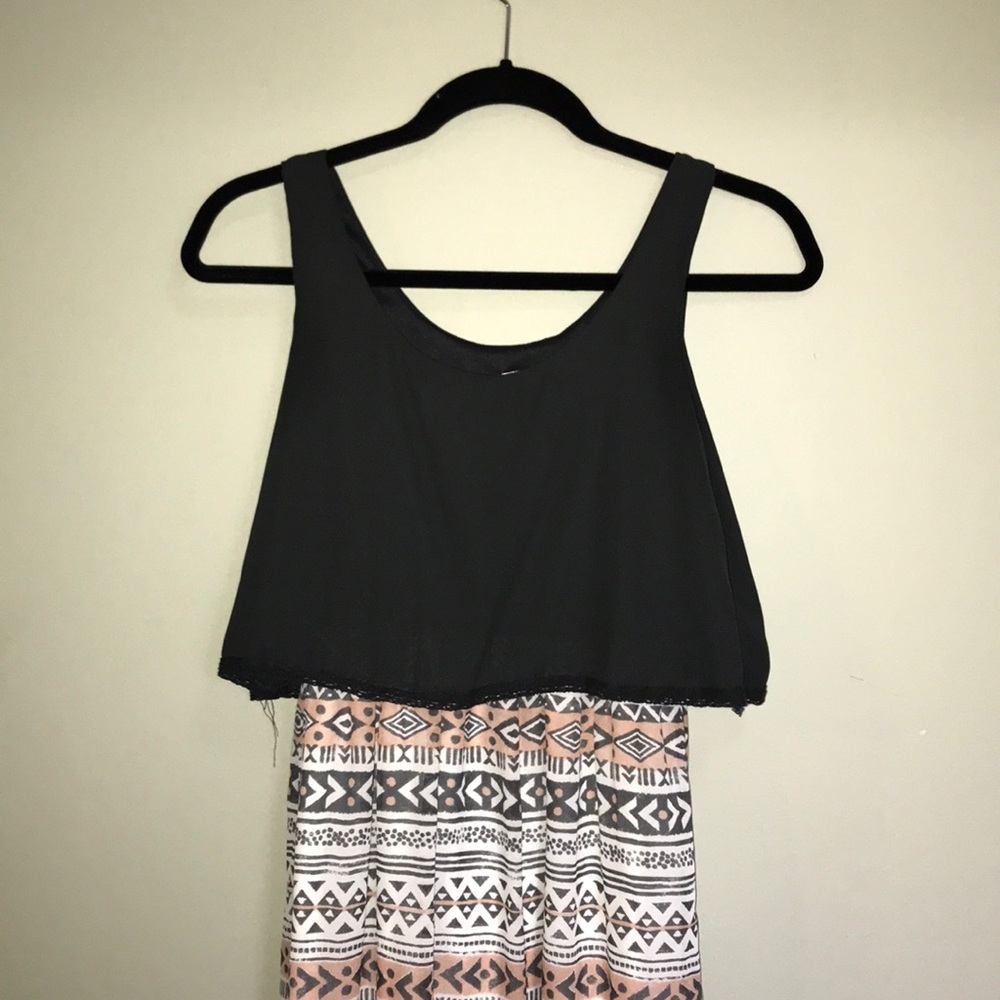 Patterned Maxi Dress